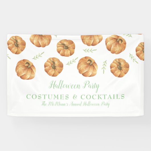 Tropische anananasbanner spandoek (Horizontaal)