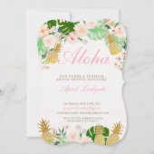 Tropische anananassekruitshow kaart (Voorkant)