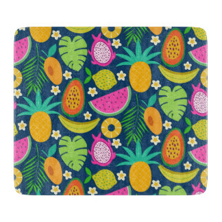 Tropische Ananas Banaan Watermeloen Fruit Snijplank