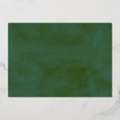 Tropische ananas bruiloft foto Aankondiging Echt (Achterkant)