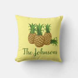 Tropische Ananas Gele Huis Decoratie Kussen  