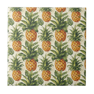 Tropische Ananas Huisdecoratie Tegeltje