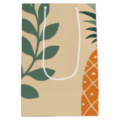 tropische ananas medium cadeauzakje (Achterkant)