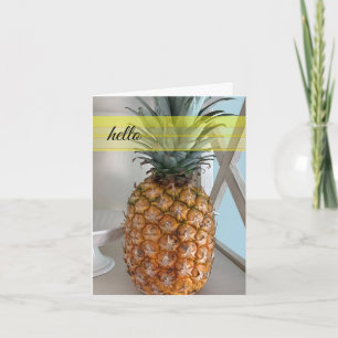Tropische Ananas Notitiekaart