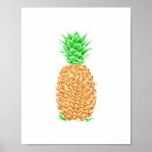 tropische ananas poster (Voorkant)