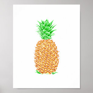 tropische ananas poster
