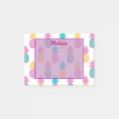 Tropische ananas schoonheid post-it® notes (Voorkant)