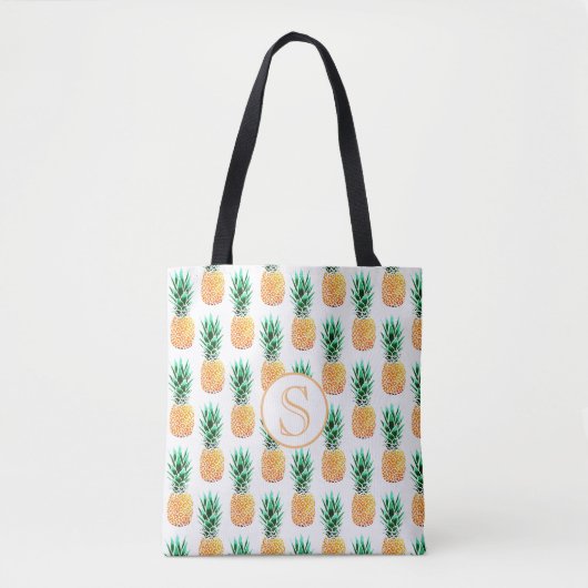 Tropische Ananas Tas (Voorkant)