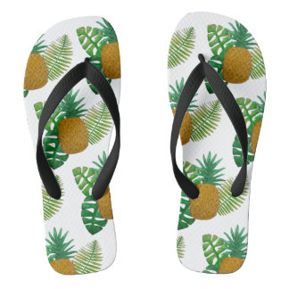 Tropische ananas teenslippers