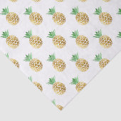 Tropische Ananas Zomer Verjaardagsfeest Tissuepapier (Detail)