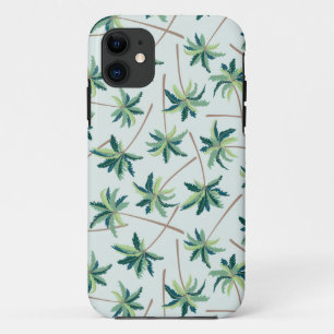 Tropische Australische valstpalm iPhone 11 Hoesje