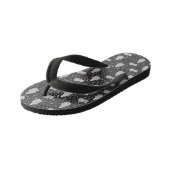 Tropische Baby sleufpatroon Kinder Teenslippers (Schuin)