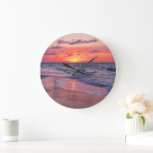 Tropische Bahamas Sunset Paradise Beach Grote Klok (Huis)