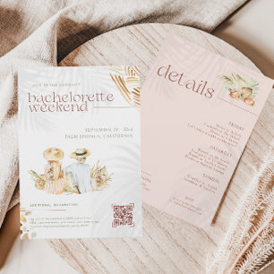 Tropische balken   Bachelorette Weekend Kaart