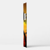 Tropische balken gepersonaliseerd Case-Mate iPhone case (Achterkant / Rechts)