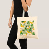 Tropische bananenCanvas tas (Voorkant (product))