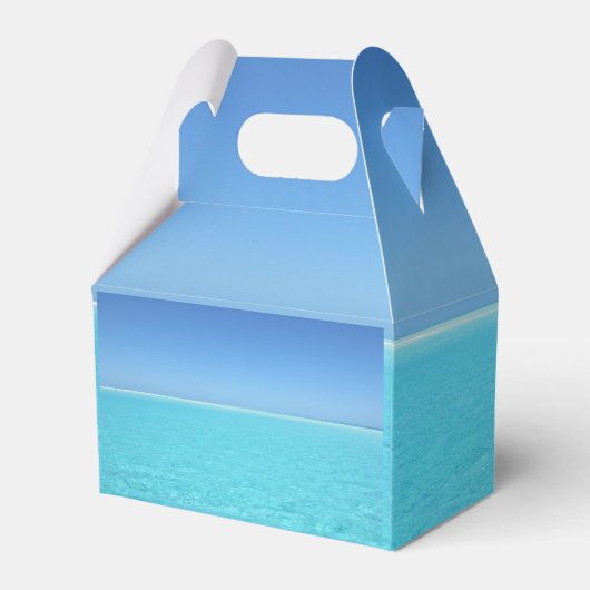 Tropische batchbestemming die ik aan de bemanning bedankdoosjes (Achterkant)