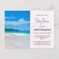 Tropische Bestemming Schitterend Strand Baby Showe