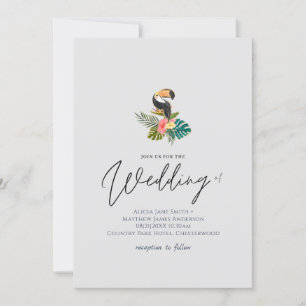 Tropische Bestemming Toekan Bruiloft