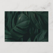 Tropische Bestemming Trouw QR Code Website Informatiekaartje (Achterkant)