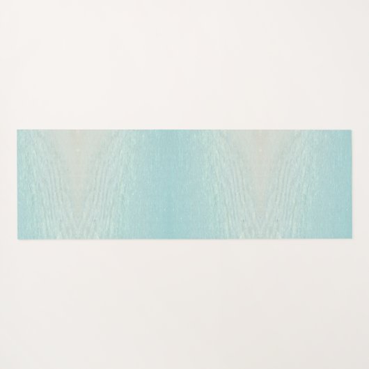 Tropische beugel Monogramed Elegant Palm Tree Yogamat (Achterkant (horizontaal))