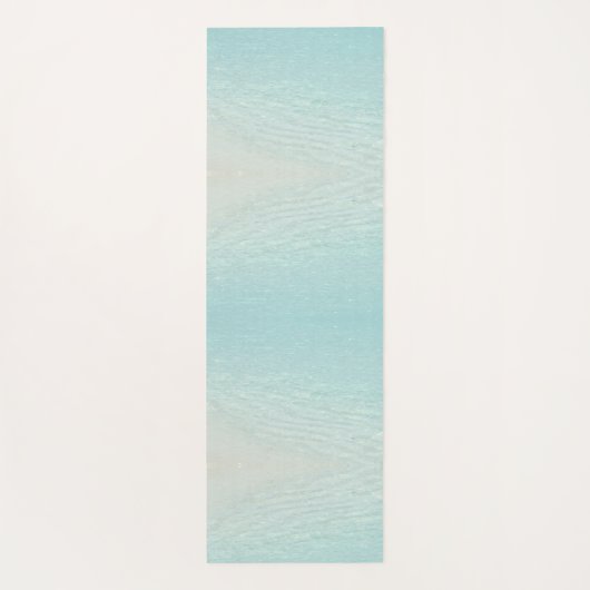 Tropische beugel Monogramed Elegant Palm Tree Yogamat (Achterkant)