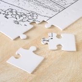 Tropische beugelkleuring voor volwassenen Puzzle Legpuzzel (Zijkant)