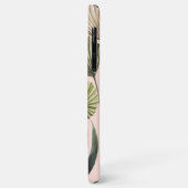 Tropische blad botanische gepersonaliseerde naam Case-Mate iPhone case (Achterkant/links)