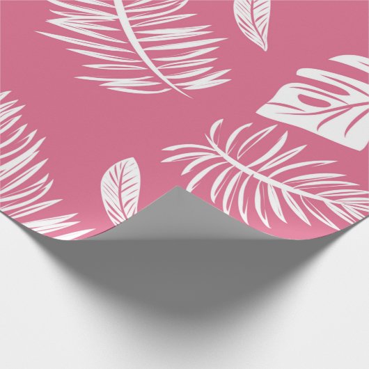 Tropische bladeren 17 cadeaupapier (Hoek)