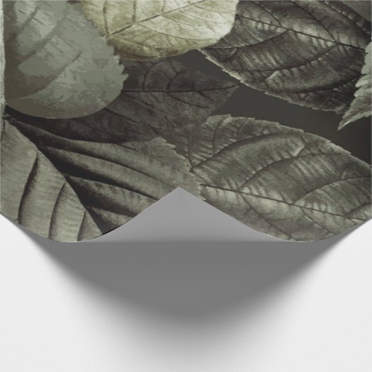 Tropische bladeren 5 cadeaupapier (Hoek)