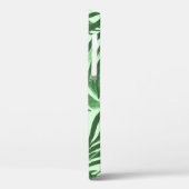 Tropische bladeren en bloemen, waterverf. Case-Mate iPhone case (Achterkant / Links)