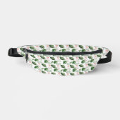 Tropische bladeren en papegaai Fanny Pack Heuptasje (Voorkant)