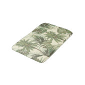Tropische bladeren  handpalmen behang badmat (Gekanteld)