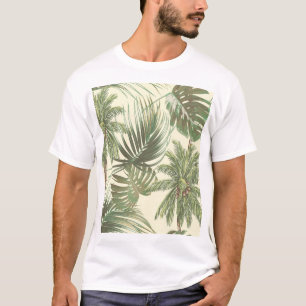 Tropische bladeren  handpalmen behang t-shirt