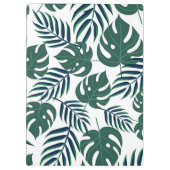 Tropische bladeren klembord (Achterkant)