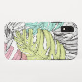Tropische bladeren Mode Case-Mate iPhone Case (Achterkant (horizontaal))