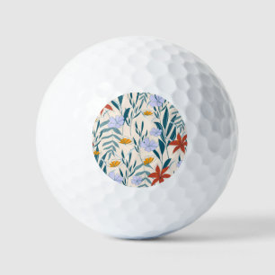 Tropische bladeren: modieuze Abstracte achtergrond Golfballen
