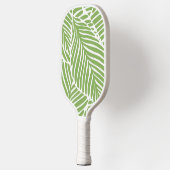 Tropische bladeren patroon pickleball paddle (Links)