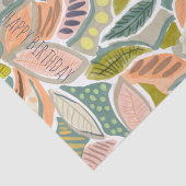  Tropische bladeren personaliseren Tissuepapier (Detail)