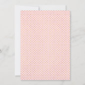 Tropische bladeren roze bruidspaar shower kaart (Achterkant)