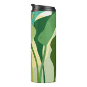 Tropische bladeren thermosbeker (Geroteerd rechts)