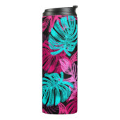 Tropische bladeren thermosbeker (Gedraaid links)