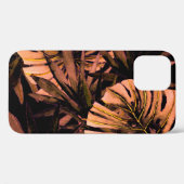 Tropische bladeren waterverf, naadloze badmode des Case-Mate iPhone case (Achterkant (horizontaal))