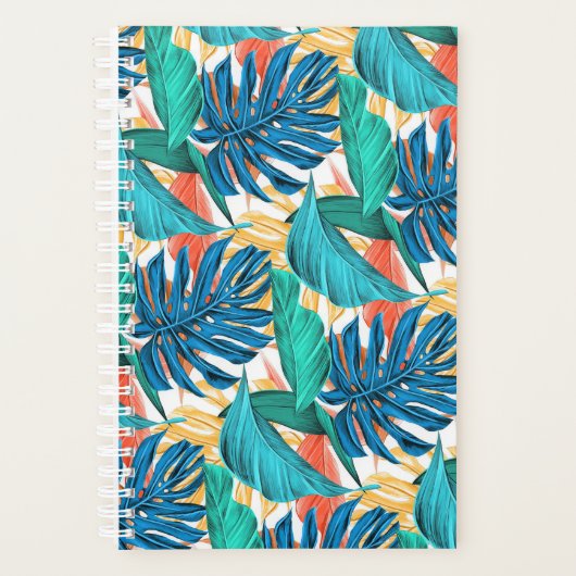 Tropische bladplanner planner (Voorkant)