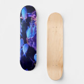 Tropische blauwe vis skateboard (Voorkant)