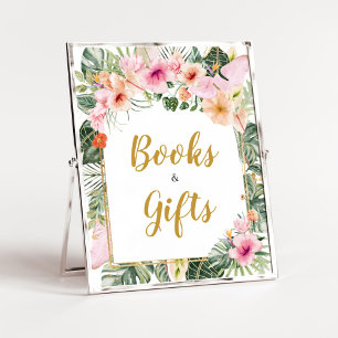Tropische Bloemen Aloha Boeken en Geschenken Poster