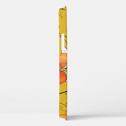 Tropische bloemen bladeren: exotisch behang. Case-Mate iPhone case (Achterkant / Rechts)