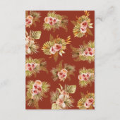 Tropische Bloemen bruid of bruidegom? Spel Informatiekaartje (Achterkant)