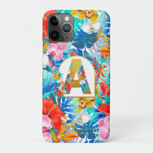 Tropische Bloemen Bruids Feestgeschenken Bruidsmei iPhone 11 Pro Hoesje