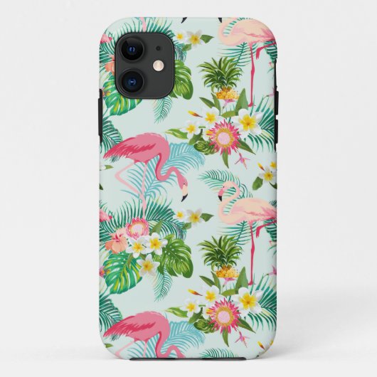 tropische bloemen en vogels Case-Mate iPhone case (Achterkant)